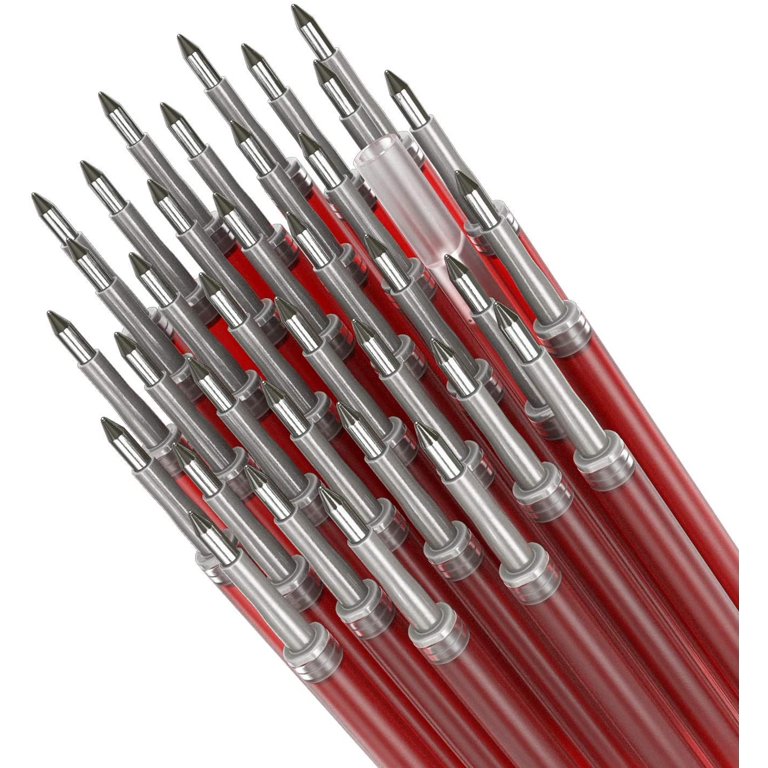 Arteza Gel Ink Pen Refills, Red - Doodle, Draw, Journal - 36 Pack : Target