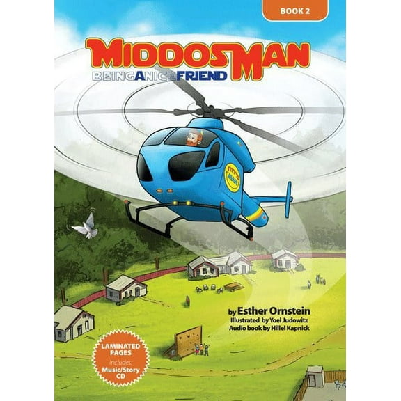 Middos Man Volume 2 Being a Nice Friend Book and Read-Along CD [Hardcover]