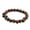brown, variant on Natural Crosses Charm Ergonomic Bead Structure Christian Wooden Hand Chain For All Day Comfort