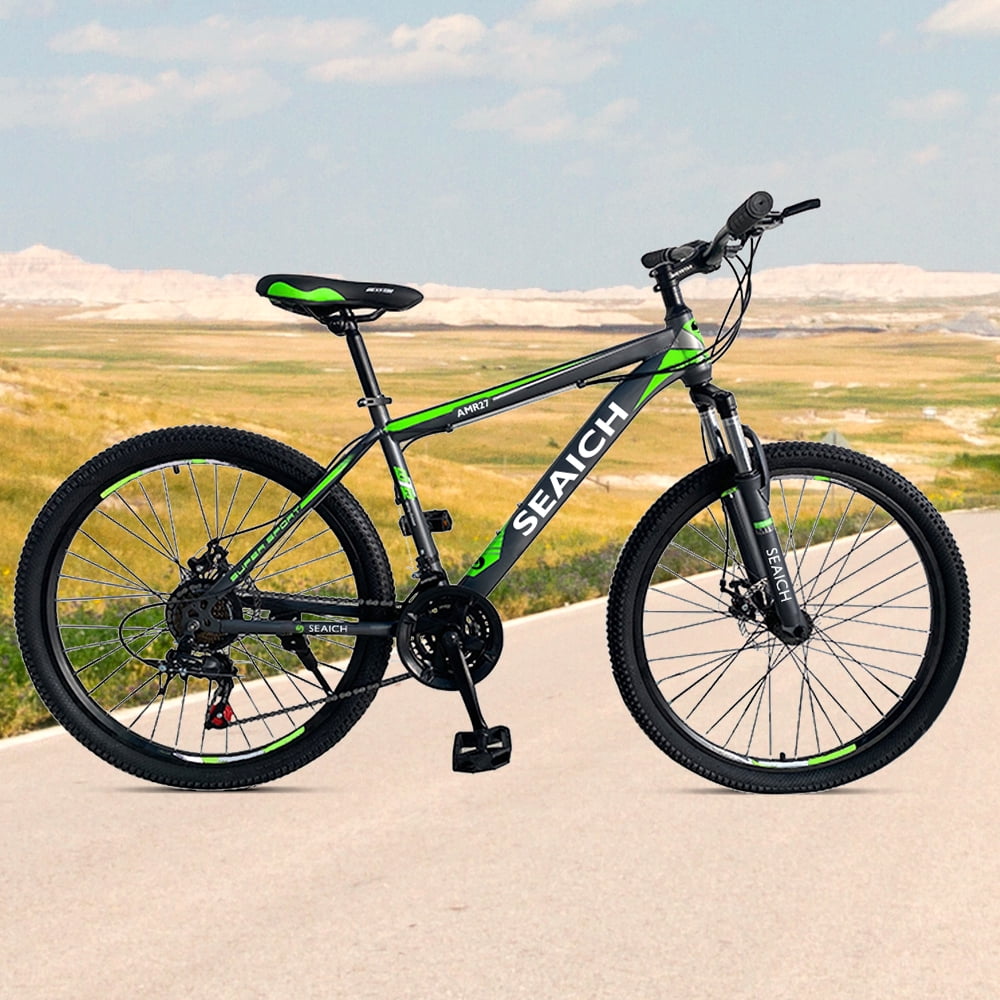 Mountain Bike SEAICH AMR Green Black - Walmart.com