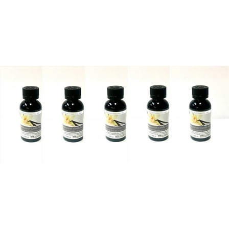 Hosley Set of 5, 55 ml Sandalwood Vanilla Bean Highly Scented Warming Oils