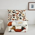 thumbnail image 4 of Chicken Comforter Cute Chicken Pattern Comforter Set ren 3D Animals Theme Bedding Set Room Decor King Size Quilt Set, 4 of 6