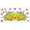 thumbnail image 1 of 1pc Sunflower Stickers Simple Chic Funny Window Stickers Wall Decals Decorative Stickers For Home Glass Wall, 1 of 3