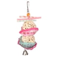 thumbnail image 1 of Shred Ball Toy, Soft Boredom Relief Safe Attractive Cake Bird Foraging Toy  For Bird Cage For Budgie, 1 of 8