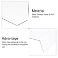 thumbnail image 4 of Unique Bargains L Type Shelf Dividers, PVC Clear Closet Shelf Separator 25 x 4 x 12cm 4pack, 4 of 5