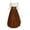Coffee, variant on 2026 Halloween Costume Women's Corset Gothic Dress Suspenders Medieval Dresses Ladies Sleeveless Halloween Costume Victorian Clothes
