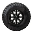 thumbnail image 5 of (4 Pack) 4/156 Tusk Uinta Beadlock Wheel 15X7 4.0 + 3.0 Milled/black For Tracker Xtr 1000 2020, 5 of 7