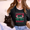 thumbnail image 2 of I Teach the Cutest Elves in the Workshop Shirt Print for Fall, 2 of 7