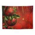 thumbnail image 5 of Orinice Ornaments Holly Berry Christmas Tapestry Wall Hanging Unique Style Home Wall Decor Art for Living Room Bedroom Apartment Farmhouse Dorm 40x60inch, 5 of 6