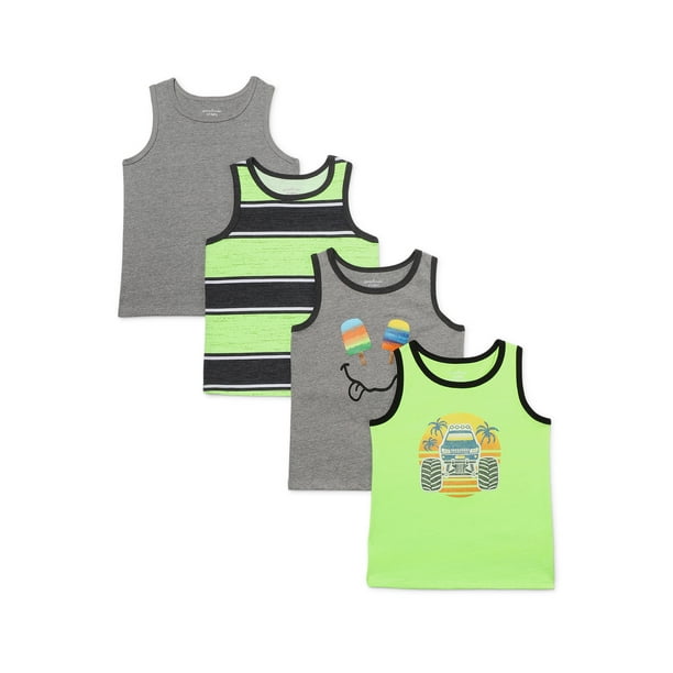 Garanimals Garanimals Baby Boy & Toddler Boy Graphic & Stripe Tank