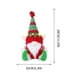 thumbnail image 3 of Xihbxyly Ofertas Del Día Liquidación Prime Muñeco de Anciano Sin Rostro Navideño con Sombrero Largo y Adorno para Ventana de Anciano Rudolf, 3 of 6