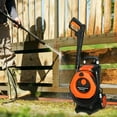 thumbnail image 3 of iRerts Electric Power Washer, 1400W 3380 PSI Max. 2 GPM Power Washer with Hose, 4 Nozzles, Foam Bottle, Pressure Washers Electric Powered for Cleaning Car Fence Patio Yard Garden, Red, 3 of 6