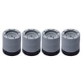thumbnail image 1 of 4Pcs Rubber Washing Machine Vibration Pads and Walk Pads Shock Absorbing Non Slip for Washer and Dryer Home Furniture Appliances - Gray 6cm, 1 of 8