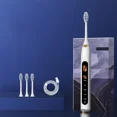 thumbnail image 3 of Cepillo de dientes eléctrico sónico Xiaomi Youpin con 5 modos de blanqueamiento dental, recargable por USB, IPX7, resistente al agua, juego de cepillo de dientes eléctrico para adultos, 3 of 5