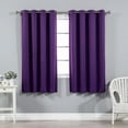 thumbnail image 5 of Best Home Fashion, Inc. Solid Blackout Thermal Grommet Curtain Panels (Set of 2), 5 of 7