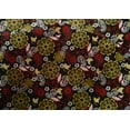 thumbnail image 5 of oneOone Cotton Jersey Blue Fabric Skull Sewing Craft Projects Fabric Prints By Yard 58 Inch Wide, 5 of 5