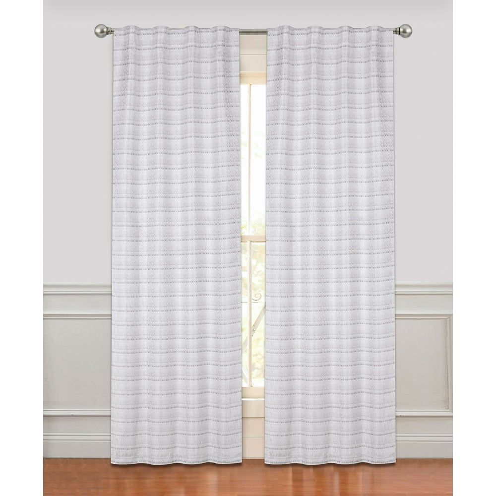 Dainty Home Rodeo Room Darkening Rod Pocket Window Curtain Panel Pair