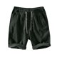 thumbnail image 1 of WILLBEST Pantalones Cortos Cargo para Hombre, de Pana, con Bolsillos y Cordón Elástico En La Cintura, para Primavera, Verano y Playa., 1 of 4
