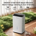 thumbnail image 4 of Waykar 150 Pint Energy Star Dehumidifier with Built-in Pump for Home & Basements, Up to 7000 Sq. Ft, DOE 50 Pint, 4 of 13