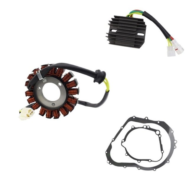 suitable for Magneto coil + rectifier + gasket for Suzuki GSXR650 GSXR750 set