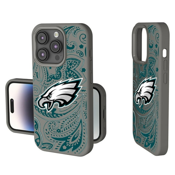 Philadelphia Eagles Paisley iPhone Soft Touch Case
