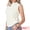 Apricot, variant on DARING DIVA Women's Sleeveless Mock Neck Tank Top Textured Business Blouse M Pink
