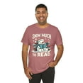 thumbnail image 6 of Snow Much to Read Snowman Reading Christmas Unisex Shirt, 6 of 6