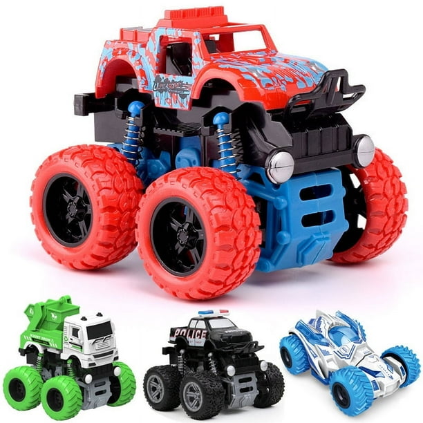 Coche de juguete, juguetes pequeños, coche de inercia para niños, juguete para niños, vehículo todoterreno, excavadora