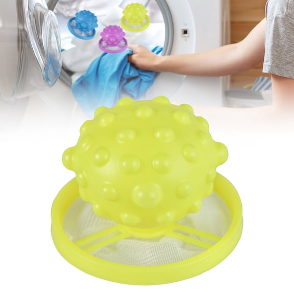 Washing Machine Lint Catcher - Reusable Floating Mesh Filter Bag - Laundry Lint and Hair Remover - Portable Washer Cleaning - 1 Pack