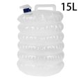 thumbnail image 1 of Collapsible Water Container Outdoor Foldable Bucket Portable Plastic Water Bag Container Water Storage Backpack Portable Fol, 1 of 7