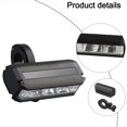 thumbnail image 4 of Delantero para Bicicleta, Recargable por USB, Linterna de Alta Potencia, Súper Brillante y Duradera para Ciclismo., 4 of 5