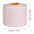 thumbnail image 3 of Simulation Toilet Paper Roll Squishy Slow Rising Fidget Toy for Fun, Realistic Paper Towel Novelty, 3 of 9