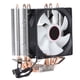 thumbnail image 4 of Ventilador de CPU de 4 tubos, 90 mm, 3 pines, con luz RGB para Intel LGA775/1155/1156, AMD AM2/AM3, ventilador individual., 4 of 14