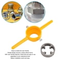 thumbnail image 4 of NPT Tap Die Set, Stable Performance PVC Thread Maker Tool Rustproof Easy Installation  for PVC Threading, 4 of 7