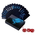 thumbnail image 1 of Firstly Black Waterproof Poker Playing Card Set Of 1 For Adult - Highly Flexible, Durable Playing Cards With Great Slip & Design | Use For Party & Game | Waterproof Playing Cards, 1 of 5