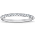 thumbnail image 1 of 1/8ct White Gold Diamond Anniversary Wedding Guard Ring, 1 of 2