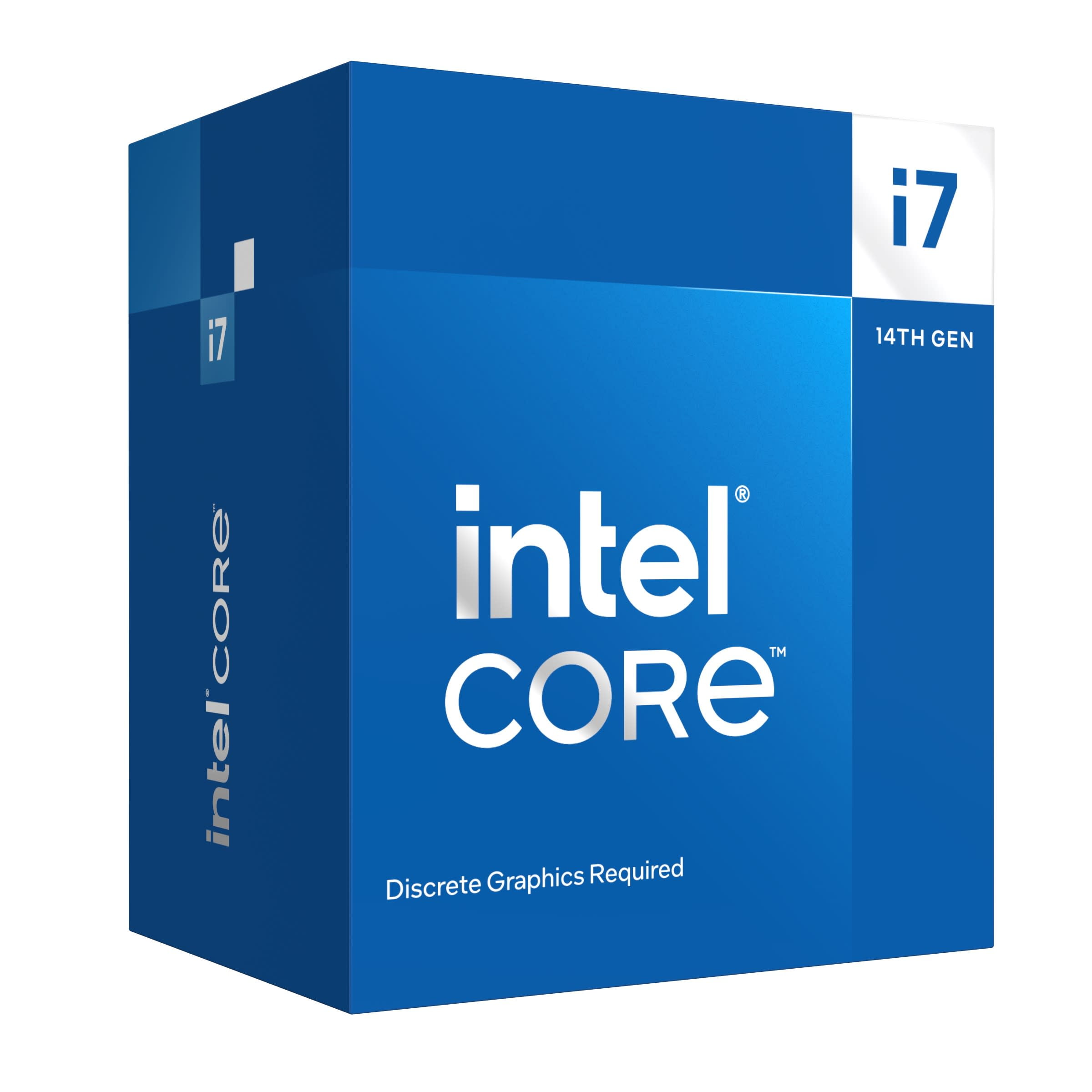 Intel Core i7-14700F CPU - 14th Gen Raptor Lake 20-Core (8P+ Intel Core i7-14700F CPU - 14th Gen Raptor Lake 20-Core (8P+