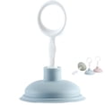 thumbnail image 1 of Coofit Kitchen Plunger Cleaning Strong Suction Toilet Plunger Bathroom Plunger, 1 of 8