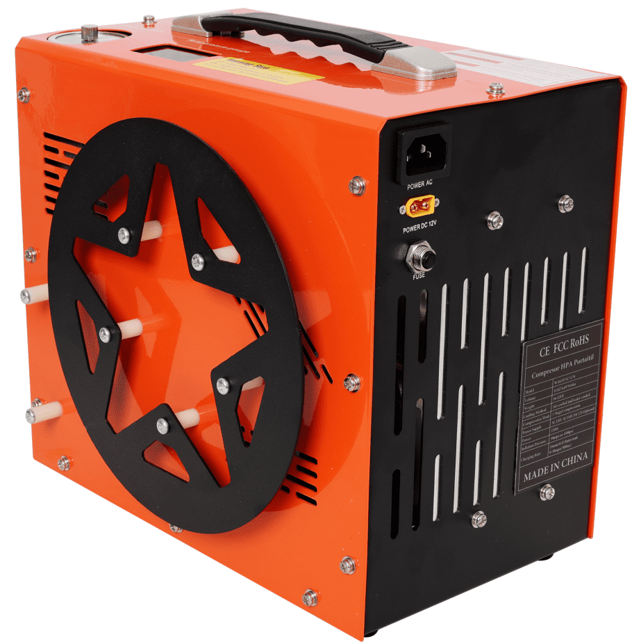 PCP Air Compressor 4500PSI Auto-Stop 12V/120V Oil-Free Portable Pump
