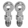 thumbnail image 1 of 1pair Eye Banjo Adapter Fittings Stainless Steel Straight Brake Banjo Adapter Fitting, 1 of 14