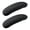 Black, variant on OIUR 1 Pair Office Chair Armrest Covers Elastic Band Washable Armrest Covers Removable Stretchable Chair Armrest Protectors for Home Office Computer Chairs