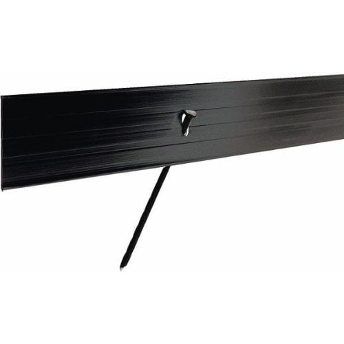 Aluminum Landscape Edging, 6' BLK ALUM EDGING