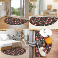 thumbnail image 7 of CURLYOOT Football Sports Half Round Door Mat 40'' x 63'', Indoor Outdoor Entrance Rug, Semi Circular Area Rug, Non Slip Washable Absorbent Doormat, Laundry Room Rug, 7 of 7