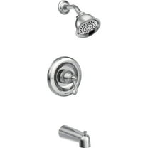Open Box Moen T2123ep Traditional Tub And Shower Trim Package - Chrome