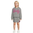 thumbnail image 2 of Barbie Toddler Girls Hoodie and Skirt Set, 2-Piece, Sizes 2T - 5T, 2 of 11