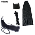 thumbnail image 2 of yaaqii Black Replacement Seat Cloth for Textilene Hanging Swing Chair - 64x197x23CM, 2 of 3