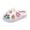 /c77White186, variant on CUZIBR Toddler Girl Slippers Cute Flower Fuzzy House Slippers Close Toe Warm Winter Warm Indoor Footwear,White,2-3 Years