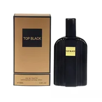 Top Black Eau de Toilette Spray for Men, 3.4 fl oz by EBC Collection