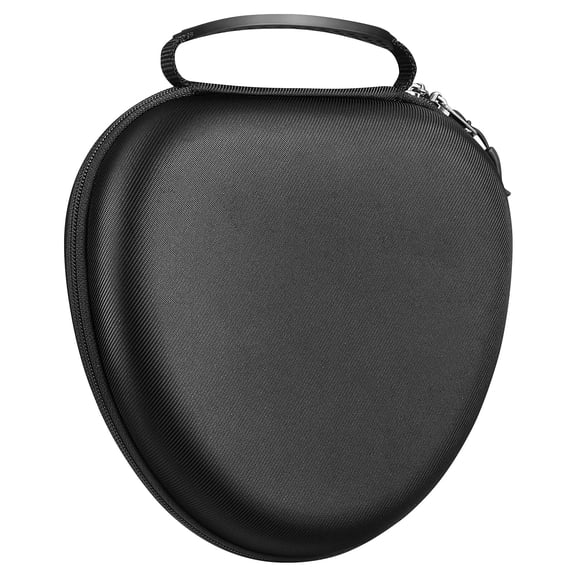 Fintie Hard Case for AirPods Max 2 (2026) & AirPods Max 1 (2024/2020) – Shockproof Protective Travel Carrying Case with Auto Sleep/Wake (Black)