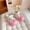 Pink, variant on Girls' Clog Sandals Summer New Style Children's Rhinestone Smiley Face Soft Sole Sandals Parent-Child Style Fashionable Girls' Slippers Comfortable and Versatile